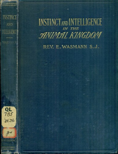 Instinct and intelligence - instinct,
