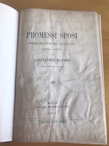 Manzoni promessi sposi - i,
