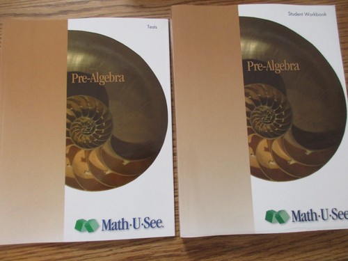 Math see pre algebra - math, set