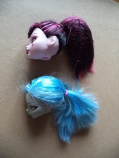 Monster High doll parts heads teste di Draculaura e Ghoulia originali Mattel