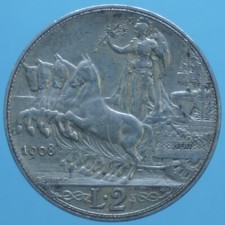 VITTORIO EMANUELE III 2 LIRE