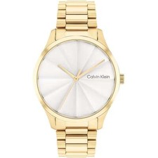 Orologio Donna CK CALVIN KLEIN ICONIC 25200232 Acciaio Gold Dorato
