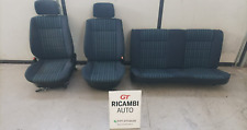 VW Golf 2, 5 porte - set sedili tappezzeria in tessuto blu originale