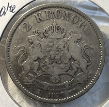 Norvegia 1878 rara moneta