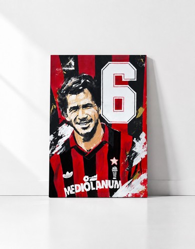 Dipinto mano franco baresi - a,