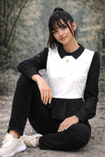 Pantaloni pancia vita liscia