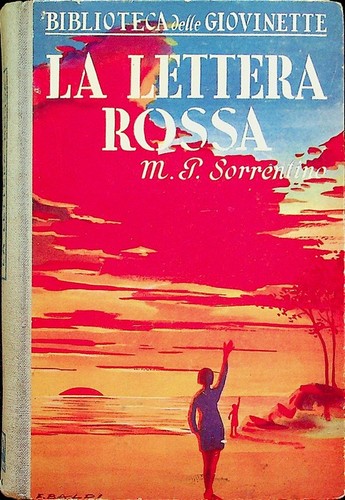 Lettera rossa biblioteca - rossa.,