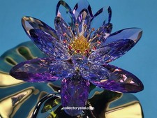 Fiore di ninfea Swarovski blu