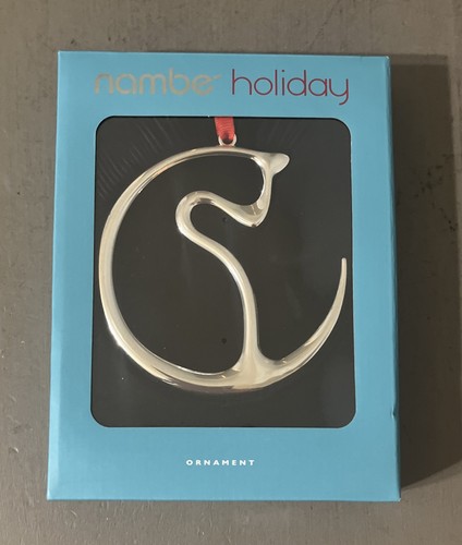 Nambe holiday ornamento gatto - ornamento,