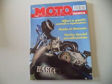 MOTO TECNICA 7-8/1995 HARLEY DAVIDSON THE CHIEF/MOTRONIC/AJS MATCHLESS 350 500