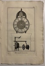 HORLOGERIE DIDEROT E D’ELAMBERT 63 TAVOLE OROLOGERIA E ATTREZZI DI LAVORO