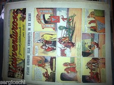 L'AVVENTUROSO-ANNO 2° n° 49 - 15  SETTEMBRE 1935-edizione NERBINI -ORIGINALE