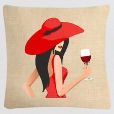 Kit ricamo perline cuscino -