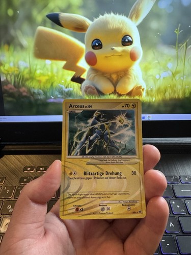 Carta pokemon tedesca arceus - pokemon,