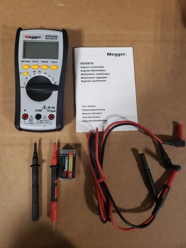 Multimetro megger avo410 - multimetro,