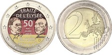 2 Euros - Traité de l'Elysée