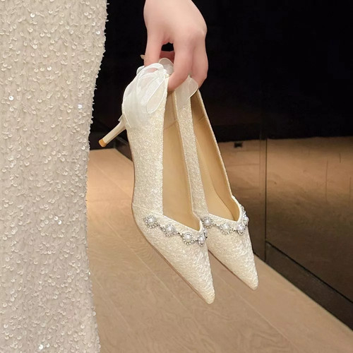 Decolte sposa con - sposa, fiocco
