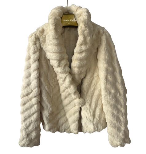 Cappotto pelliccia coniglio