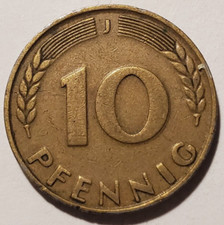 H,10 Pfennig Groschen DM