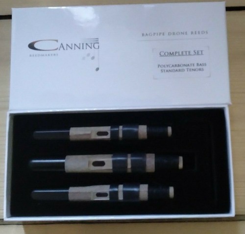 Canning drone reeds with - reeds,