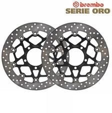 KAWASAKI 1400 GTR 2007 2008 2009 COPPIA DISCHI FRENO ANTERIORE BREMBO SERIE ORO
