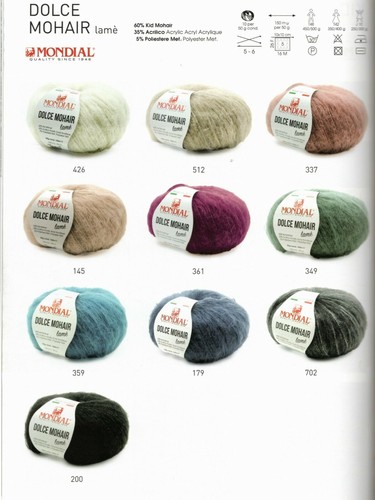 Filato dolce mohair - "dolce,