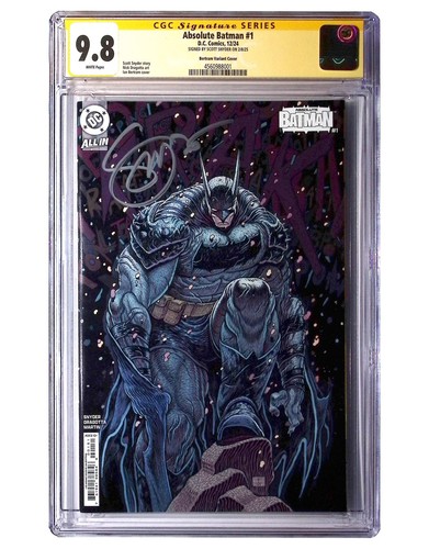 Absolute batman cgc 9 8 - absolute, #1