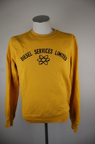 Diesel felpa maglia cotone - diesel,