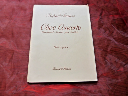 Strauss richard oboe concerto - richard,