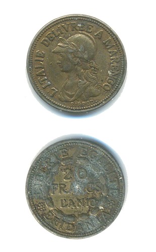 Moneta italie delivree a - l'italie,