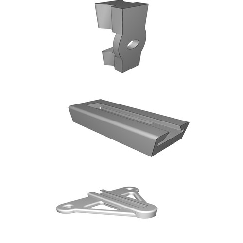 Supporto parete per logitech - per,