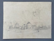 Paesaggio animato, disegno