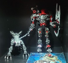 LEGO BIONICLE: Maxilos e Spinax 8924 Completo di Istruzioni