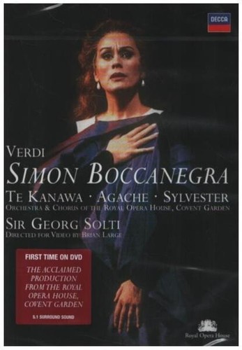 Dvd simon boccanegra verdi - boccanegra,