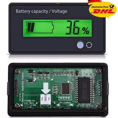 Display lcd 72v - dc, 12-72v