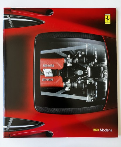 Brochure ferrari 360 modena - ferrari,