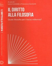 Diritto alla filosofia - il,