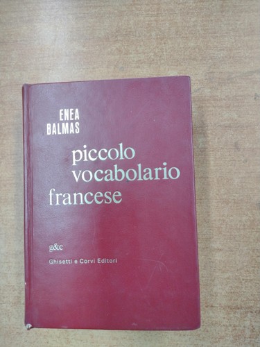 Piccolo vocabolario francese - piccolo,
