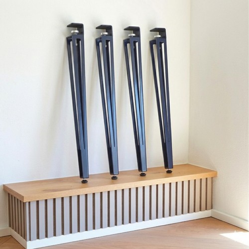 Gambe tavolo metallo blu - tavolo,