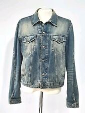 GIACCA JEANS DENIM ROBERTO CAVALLI uomo TG 52