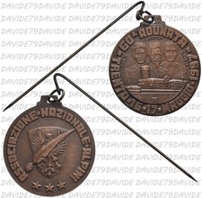 01566] MEDAGLIA ALPINI - 60° ADUNATA NAZIONALE ALPINI - TRENTO 1987