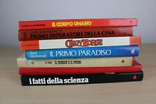 Lotto 7 LIBRI per ragazzi prime letture VARI TITOLI Saggistica Narrativa Romanzi