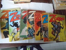 ZORRO GIGANTE CERRETTI LOTTO DI  FUMETTI SPILLATI,BUONE CONDIZIONI,TUTTI DIVERSI