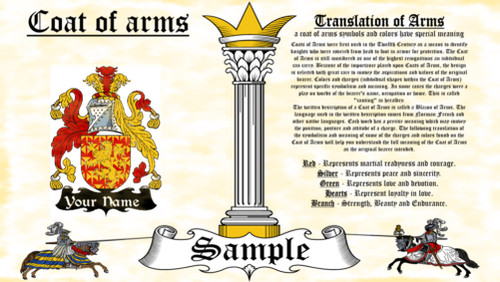 Hopden hoptown coat arms - hopden-hoptown, of