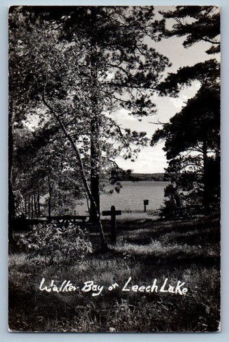 Walker minnesota cartolina - mn,