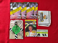 LOTTO SQUADRA MIA JUVE TUTO CON BUSTA ORIGINALE GADGET POSTER ADESIVI N. 24 II 2
