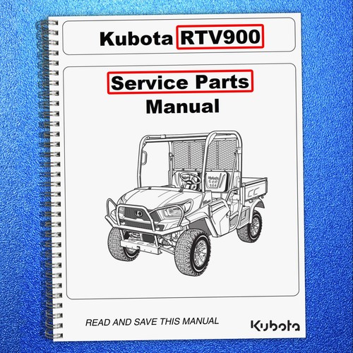 Kubota rtv900 service parts - kubota,