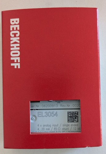 El3054 beckhoff ingresso - el3054, 4
