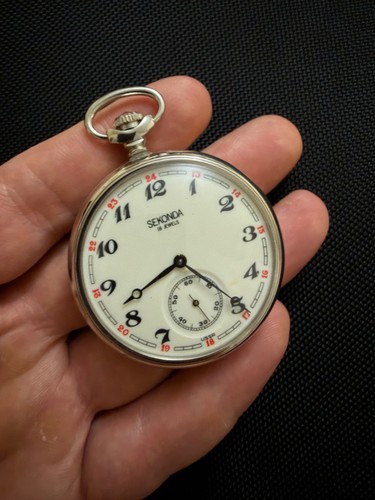 Orologio tasca ferroviario - da,
