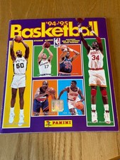 Album Figurine Panini Basketball NBA '94-'95 NON COMPLETO con Poster mancano 14